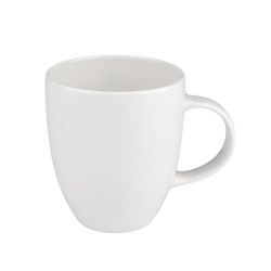 Кружка 250 мл белая d 7,8 см h8,8 см фарфор Cone Fine Plus Noble [6]