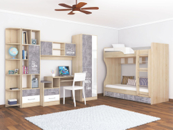 Детская Колибри. Комплект 4, ателье светлое