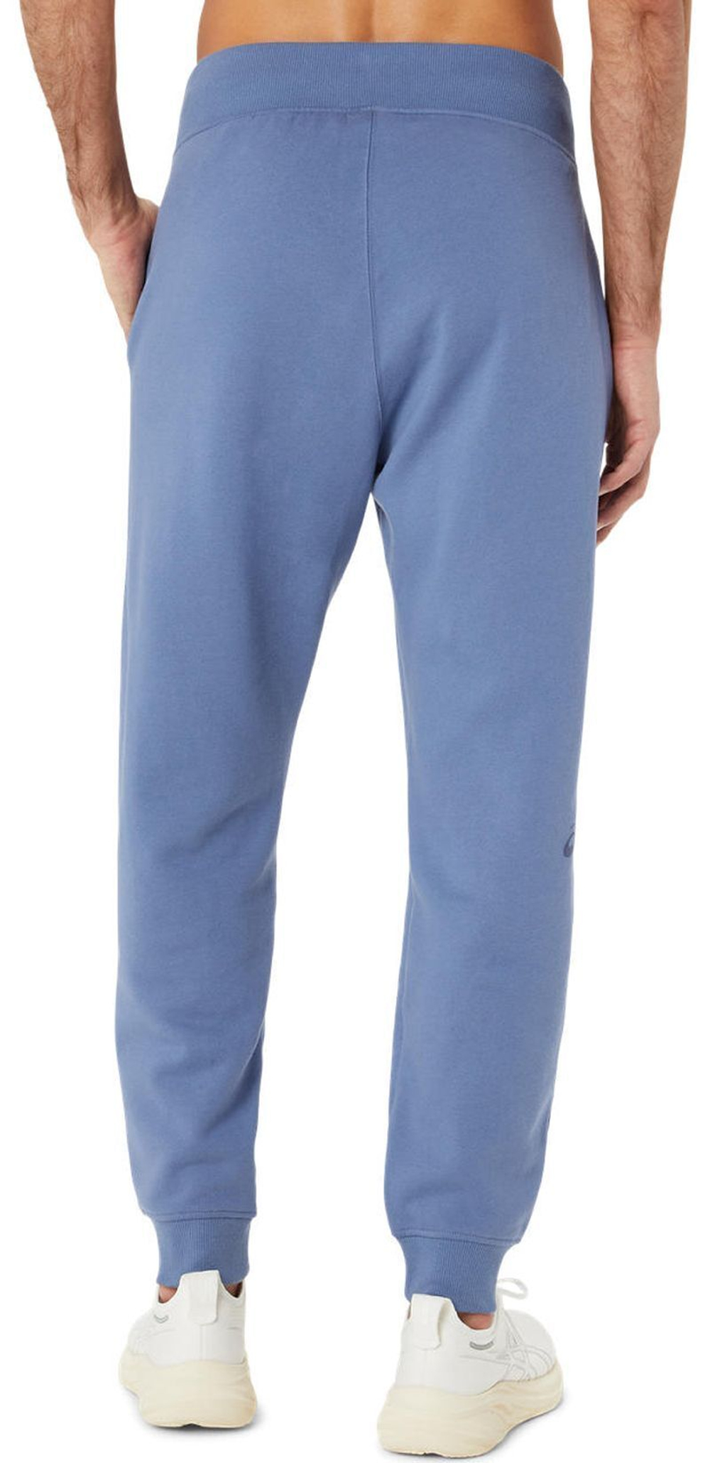 Мужские теннисные штаны Asics Logo Sweatpant - небесный