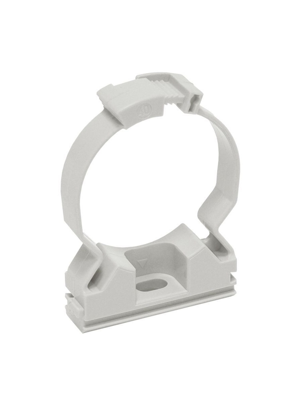 Держатель хомутный для труб CFC20 d20 ELASTA IEK CTA10MP-CFC20-K41-100