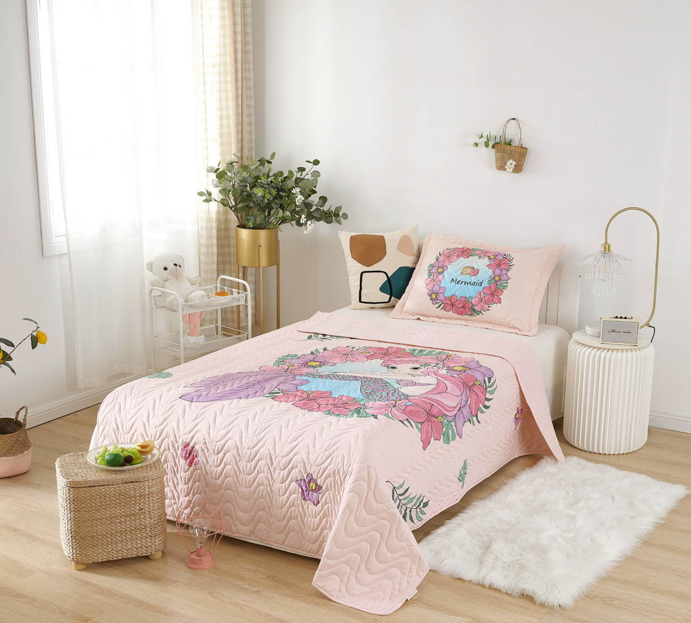 Покрывало 120х200 и наволочка 50х70 Sofi De MarkO Sunny day №1