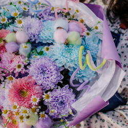 106. Дофаминовый букет в пастельных оттенках