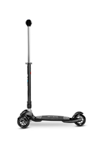 Самокат Micro Кикборд Компакт черный с ручкой 2 в 1 (PA)