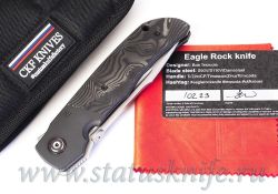 Нож CKF/Terzuola Eagle Rock S90V черный карбонфотография - 1