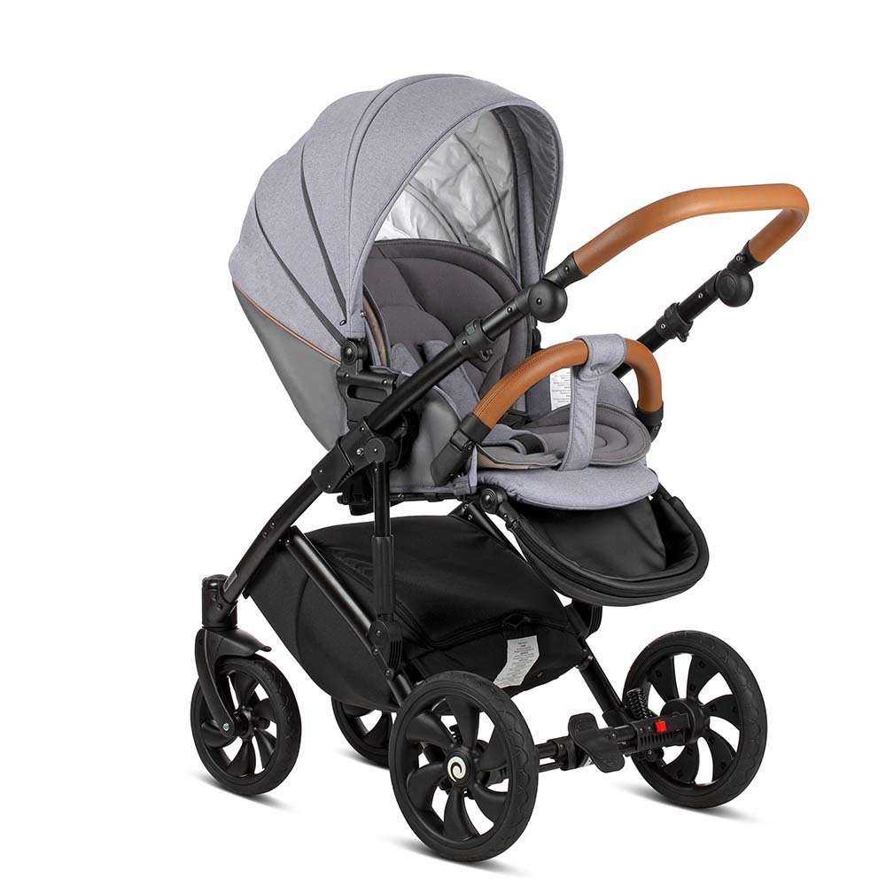 Коляска Tutis Viva Life 3 в 1 New 2019 SLEET №074 (Серый)