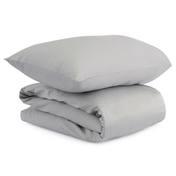 Детское постельное белье 1 спальное Tkano Essential светло-серое