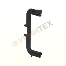 Уголок внутренний к профилю C KB91 Черный браш A25