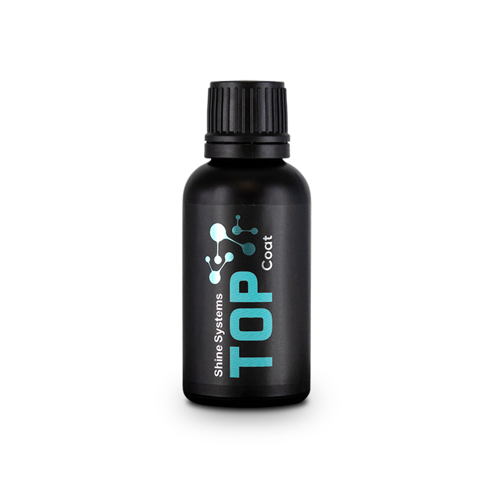 Shine Systems TOP Coat - гидрофобное керамическое покрытие для кузова, 30 мл (набор)