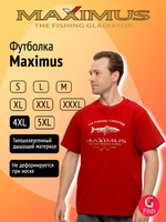 Футболка Maximus красная XL