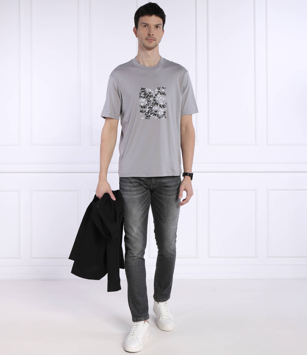 Футболка Emporio Armani - серый(3D1TG3 1JPZZ)
