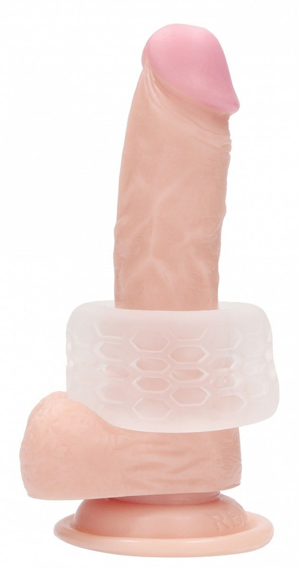 Прозрачный мастурбатор №94 - Reversible Masturbator and Bumper (Цвет: прозрачный)