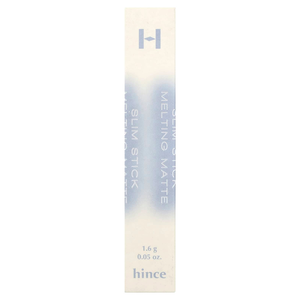 Hince, Slim Melting Matte, матовый стик, SM005 нерафинированный, 1,6 г (0,05 унции)