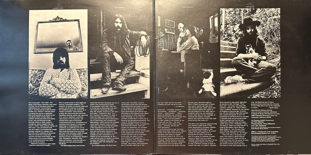 The Byrds - Untitled 2LP (Англия 1970г.)