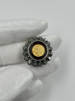 Накладка на пуговицу в античном стиле