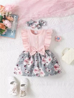 Платье для девочки летнее нарядное, сарафан