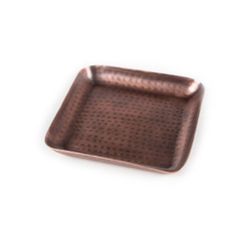 Блюдо квадратное 13*13 см (поднос) "Antique" нерж. под медь P.L. Proff Cuisine