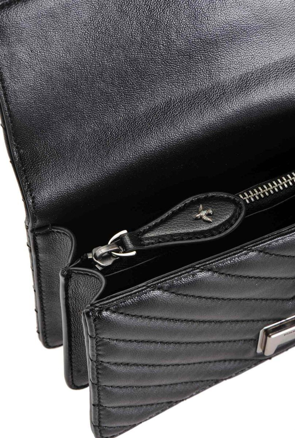 MINI LOVE BAG MIX - black/silver