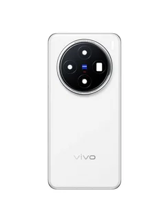 Задняя крышка для Vivo X200 белая (White) со стеклом камеры
