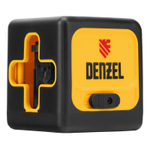 Лазерный уровень DQB-T, 30 м, зеленый луч, батарейки, штатив Denzel