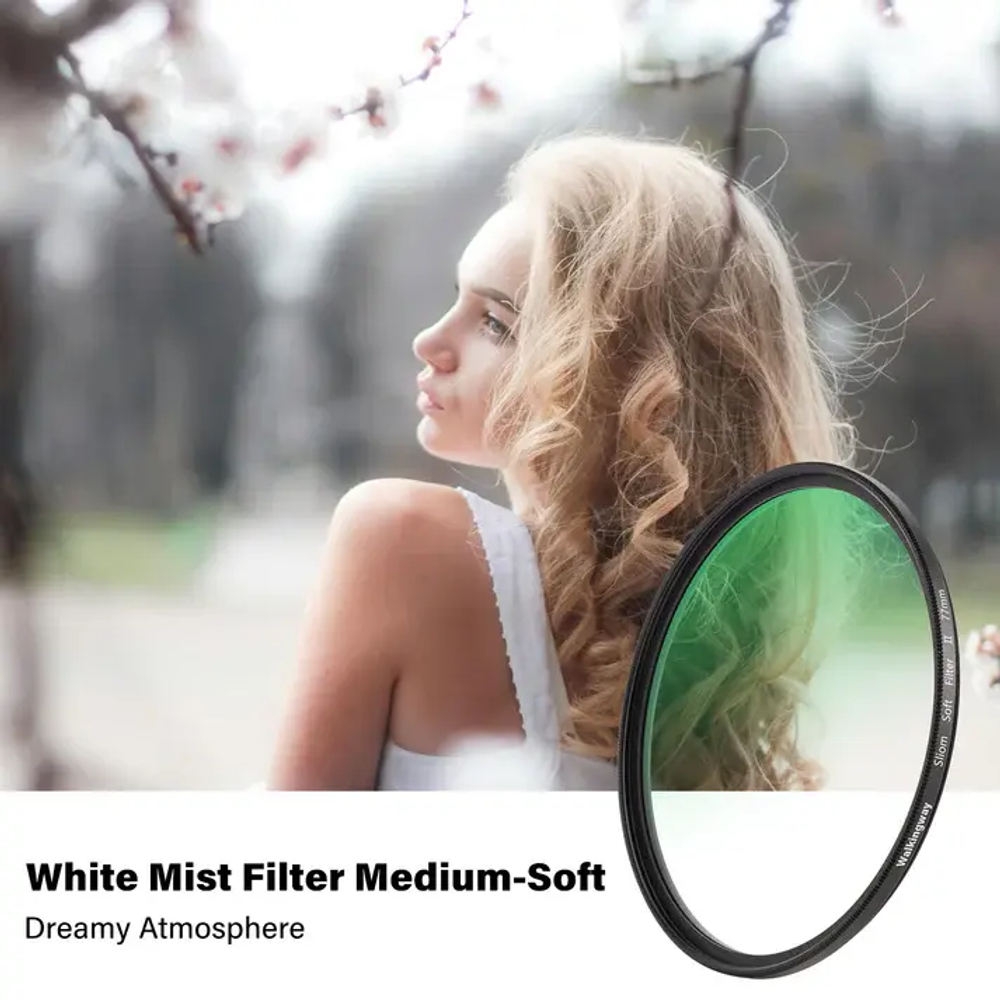 Эффектный фильтр Walking Way White Mist Soft Filter II 49mm (black mist)