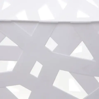 Корзина для хранения «БИСКОТТИ», цвет дымчатый белый, 39,2*23,5*16см (лейбл)