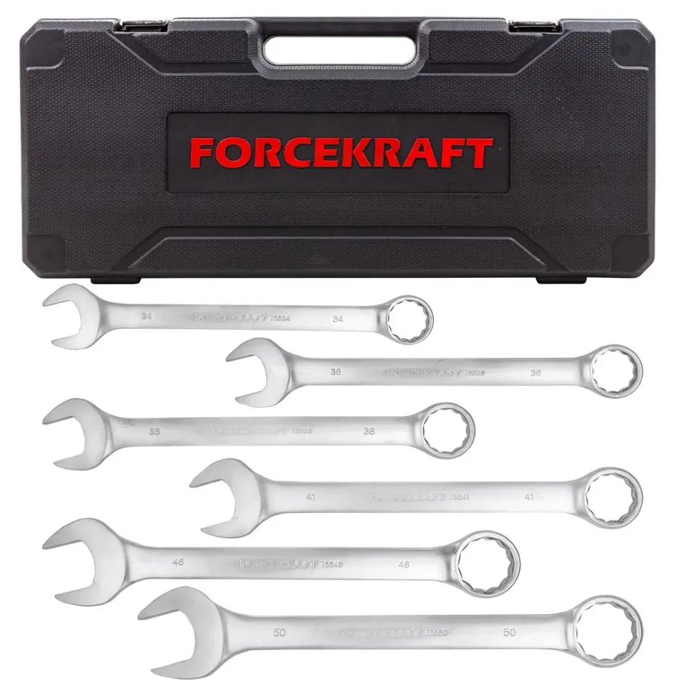 Набор ключей комбинированных 6пр. FORCEKRAFT FK-5061MP