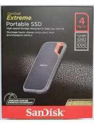 Внешний жесткий диск SSD SANDISK Extreme 4.0 TB USB 3.2 Black