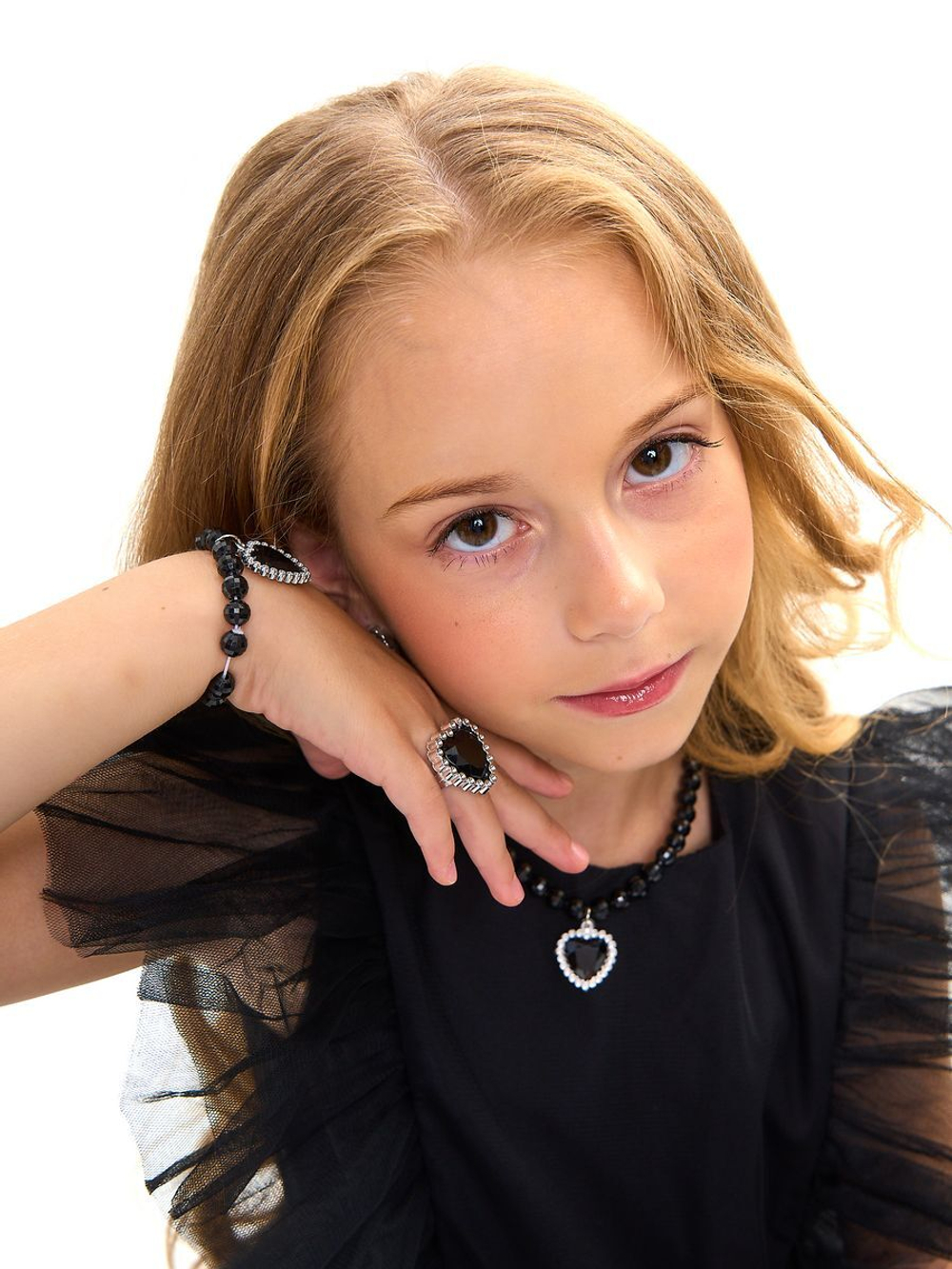 Аксессуары Уэнсдэй Wednesday бижутерия к платью