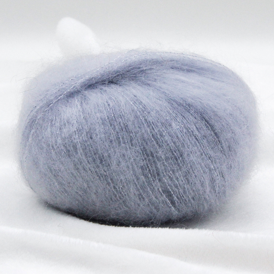 Lana gatto Silk mohair LUX  (6033/Жемчуг)