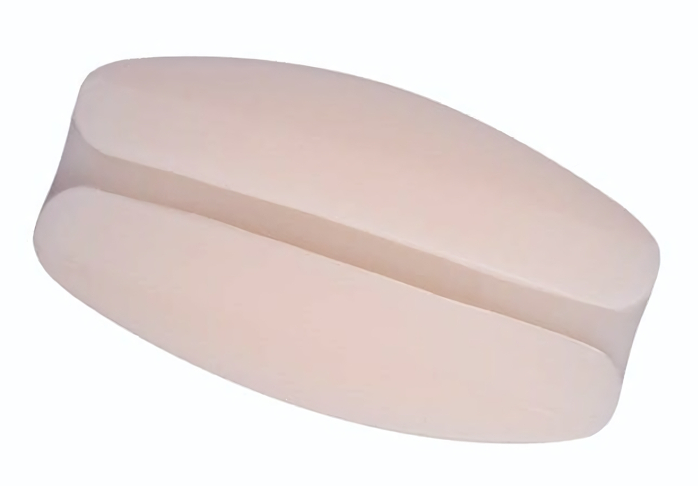Широкая силиконовая подкладка под бретель (Цвет: телесный)