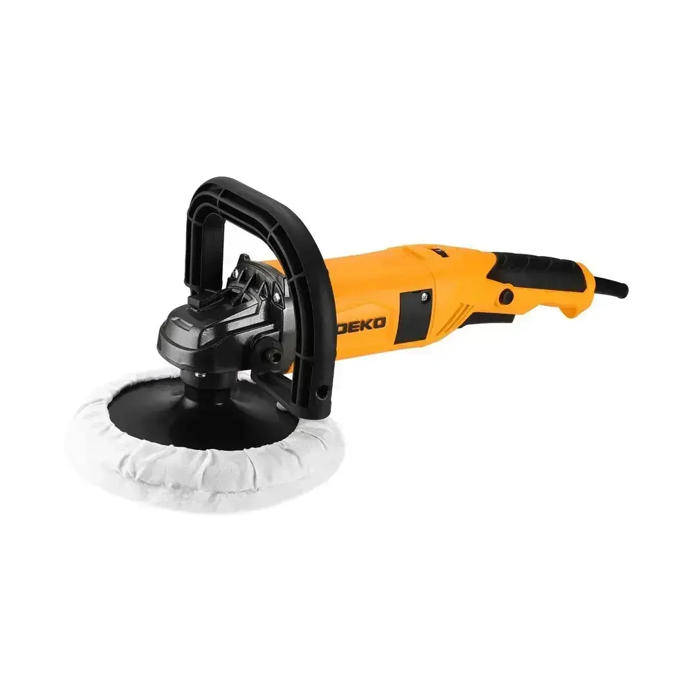 Шлифмашина полировальная сетевая DEKO DKP1500, 180 мм, 1500 Вт