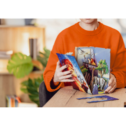 Конструктор-диорама Revell Tiny Adventures Book Nook Disney 00534 Король Лев DIY 82 детали 00534 — фото 9