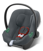 Коляска Cybex Talos S Lux BLK complete Aton B2 Steel Grey 3 в 1 Moon Black с дождевиками