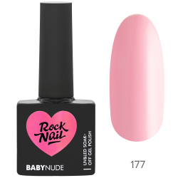 Гель-лак RockNail BabyNude 177 Sweetheart, 10мл.