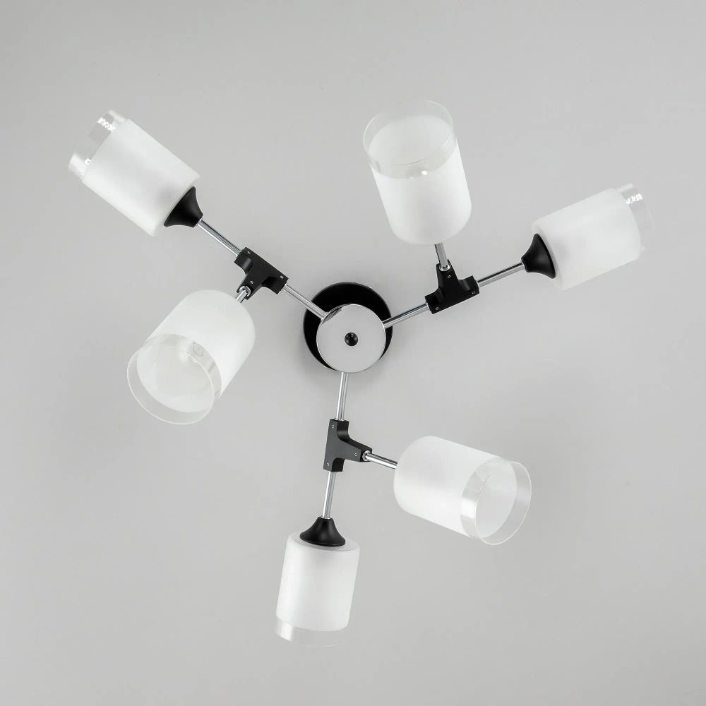 Citilux Эрик CL136165 Люстра потолочная Чёрная