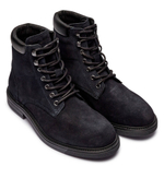 Кожаные трапперы SUEDE Tommy Hilfiger - темно-синий(FM0FM05193)