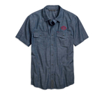 Рубашка Embroidered Chambray Slim Fit Harley-Davidson