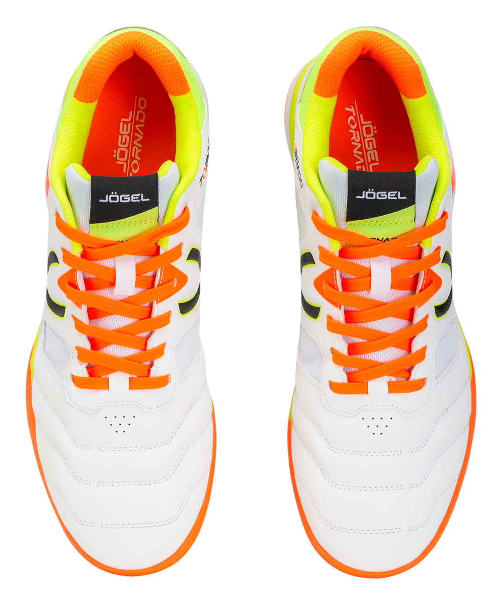 Бутсы зальные Tornado 2.0 White/orange
