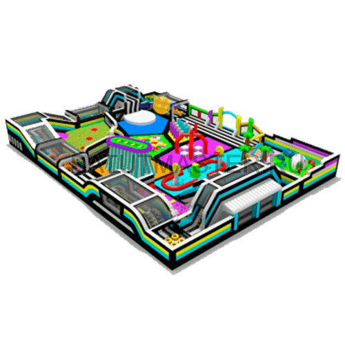 Надувной парк "Зона развлечений"