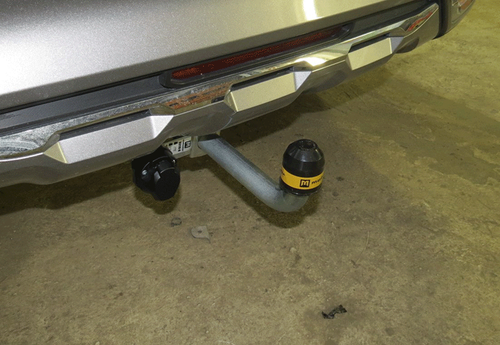 Фаркоп Motodor Haval F7, F7x 2019-2024 (оцинк. Шар) арт.93110-A