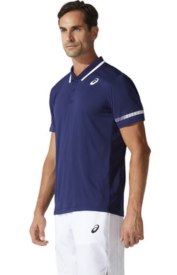 Мужское теннисное поло Asics Court M Polo Shirt - небесный