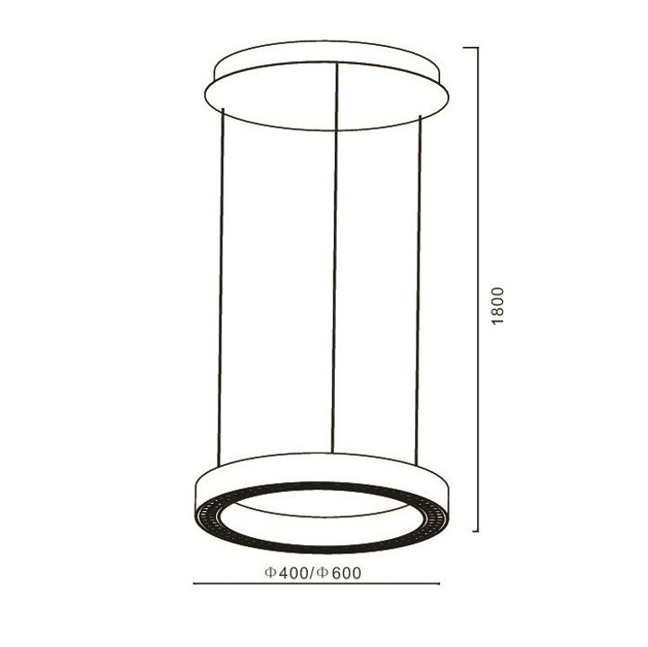Подвесной светодиодный светильник Romatti Cullinan Collu L11136W