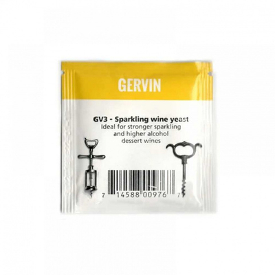 Винные дрожжи GERVIN GV3, 5 гр