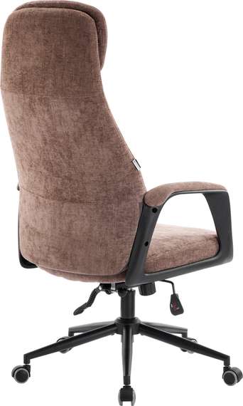 Кресло руководителя Everprof Otto Black Ткань Коричневый