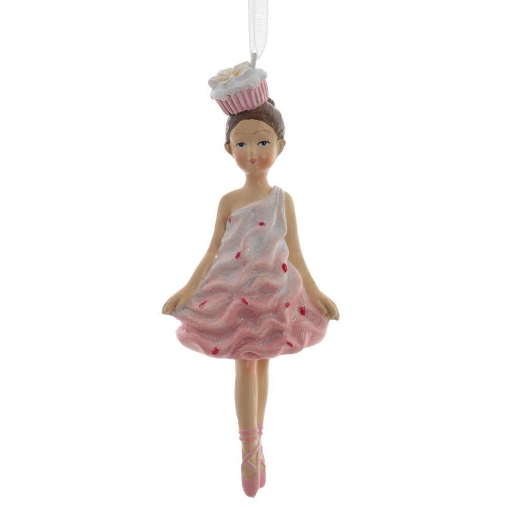 GAEM Фигурка декоративная подвесная "Девочка", L4 W2,5 H11,5 см, 2в.