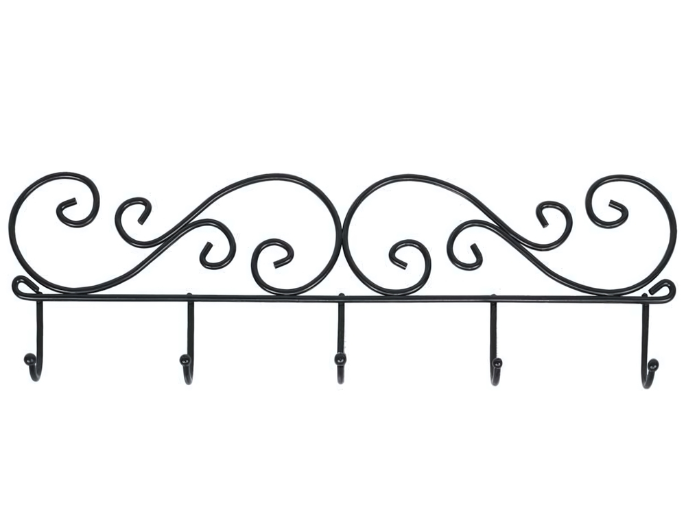 Вешалка "Кружева 5" черная