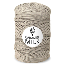 Шнур Caramel Milk, 3мм, 300м, 100% полиэфир (1 шт.)