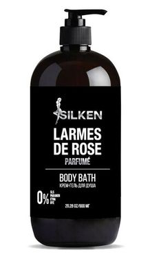 КРЕМ-ГЕЛЬ ДЛЯ ДУША SILKEN LARMES DE ROSE 600 мл