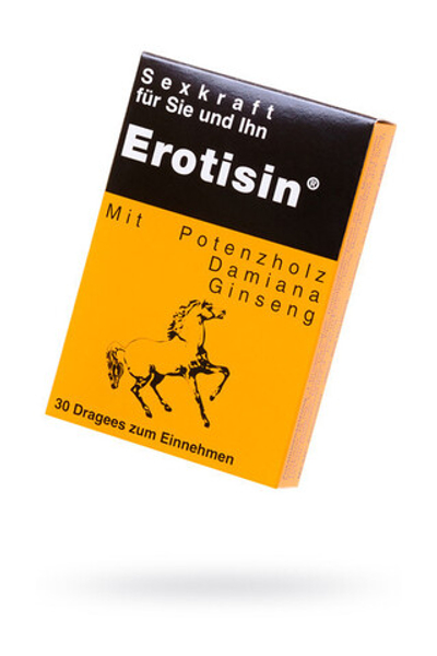 Возбуждающие драже для двоих Erotisin (30 шт) (Цвет: белый)