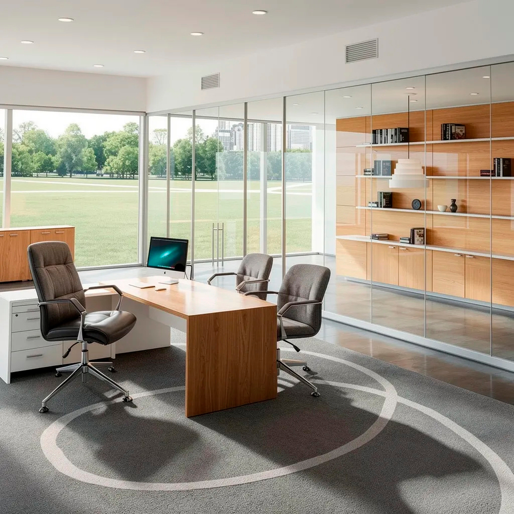 Vienna кресло директорское / посетительское на пятилучье